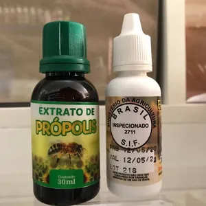 Extrato de própolis e óleo natural